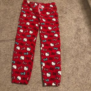 Hello kitty fleece pajama brand new without tag